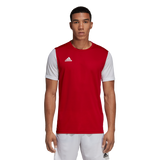 Adidas Estro Jersey - Power Red / White - Adult