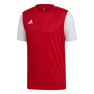 Adidas Estro Jersey - Power Red / White - Adult