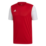 Adidas Estro Jersey - Power Red / White - Adult