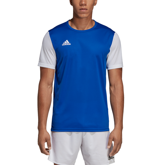 Adidas Estro Jersey - Bold Blue / White - Adult