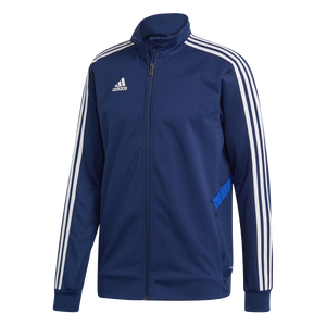 Adidas Tiro Training Jacket - Adult - Dark Blue / Bold Blue / White