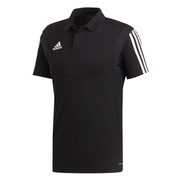 Adidas Tiro Co Polo - Black / White - Adult