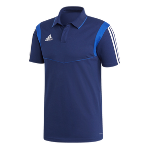 Adidas Tiro Co Polo - Dark Blue / Bold Blue / White - Adult
