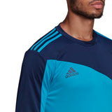 Adidas Squad Goalkeeper Jersey - Adult - Navy Blue / Bold Aqua