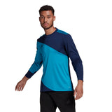Adidas Squad Goalkeeper Jersey - Adult - Navy Blue / Bold Aqua