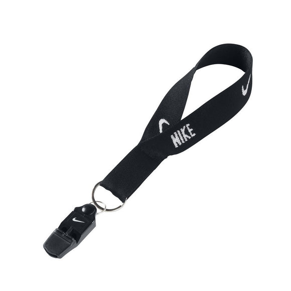 Nike Coachs Whistle- Black/ White