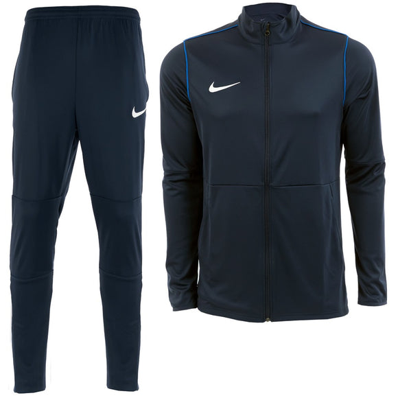 Nike Park 20 Football Tracksuit - Adult - Obsidian / Obsidian / Royal Blue