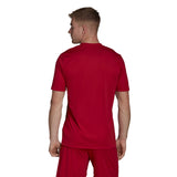 Adidas Entrada Striped Jersey - Youth - Red / Black